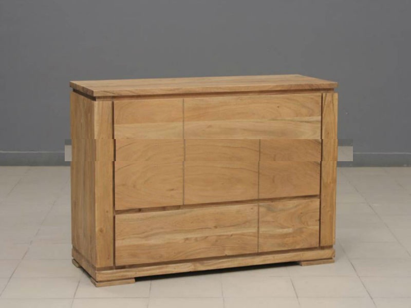 Wooden dresser with drawer