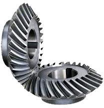 Round Polished Cast Iron Skew Bevel Gear, for Automobiles