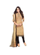Vaamsi Womens Blended ALine Dress Material, Size : Free Size