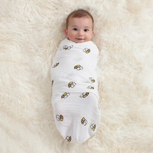 Baby wrap Printed swaddle blanket, Technics : Knitted, Woven