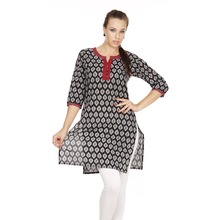 Acrylic Cotton Printed Kurtis