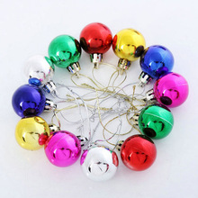 AI Christmas Ornament Plastic ball, Size : 3cm