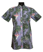 Solid Color Cotton Hawaiian Shirt, Technics : Printed