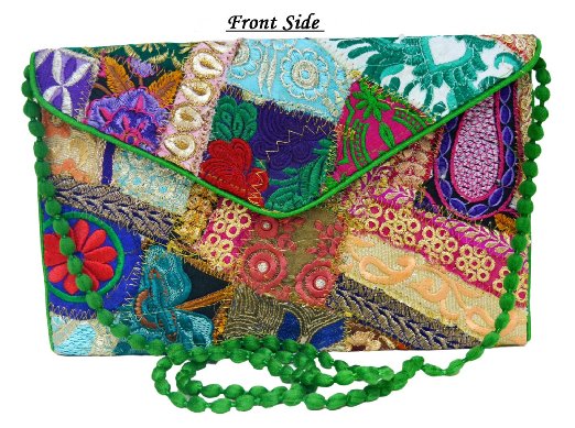 Ethnic Bags Purses Women Vintage Embroidered Clutch Bags For Girls