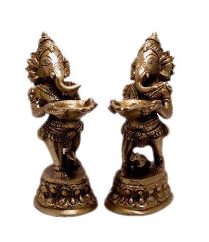 God Ganesha Indian Religious Gift Brass Idol Sculpture