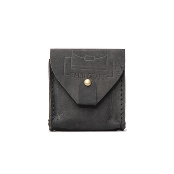 Annu Exports Square Card Holder, Color : Black