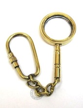 Metal Key Ring Magnifying Glass