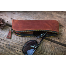 quality frame box glasses case leather