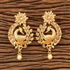 Antique Peacock Earring With Gold Plating