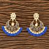 Kundan Chand Earring With Gold