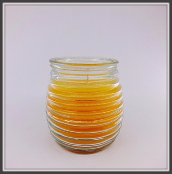 Decorhaat Paraffin Wax Jar Scented Votive Candle