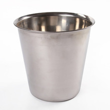 Metal steel ice bucket, Size : Height 8.5