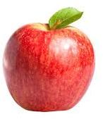 Organic Fresh Sweet Apple, Color : Red