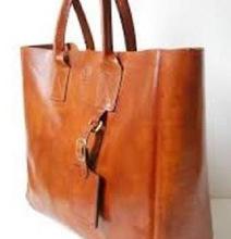 genuine leather laptop tote bag
