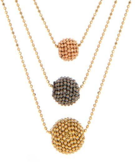 Tri-color Gold Necklace