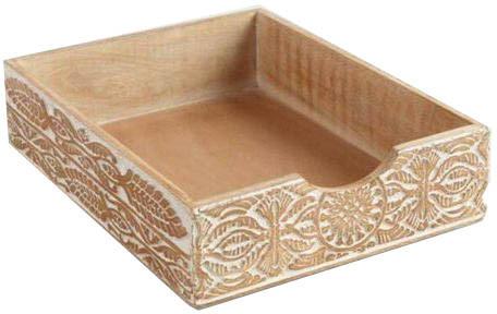  Wooden Rectangle Carry Box, for Home, Features : Exclusive designs, Handmade