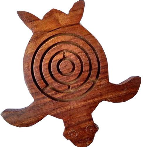 Wooden Turtle Shaped Maze Game, Feature : Light Weight, Handmade