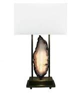 Agate Stone Table Lamp