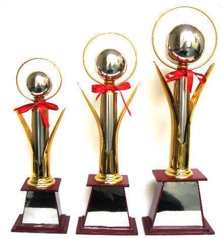 Aluminium Fancy Sports Trophy, Color : Golden (Gold Plated)