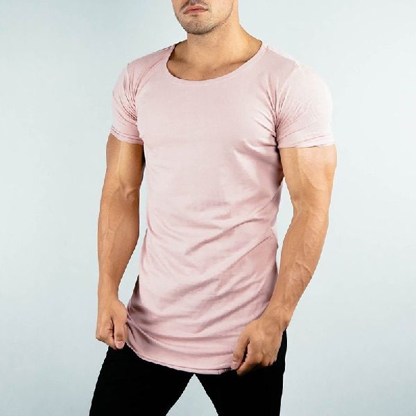 Short sleeve Spandex Slim Fit T-Shirt for Men, Gender : Adults, Size ...