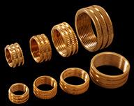 Round Polished Brass CPVC Female Inserts, for Fittings, Feature : Good Quality, Highly Durable
