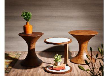 Two And A Half Men Solid Texture wood table