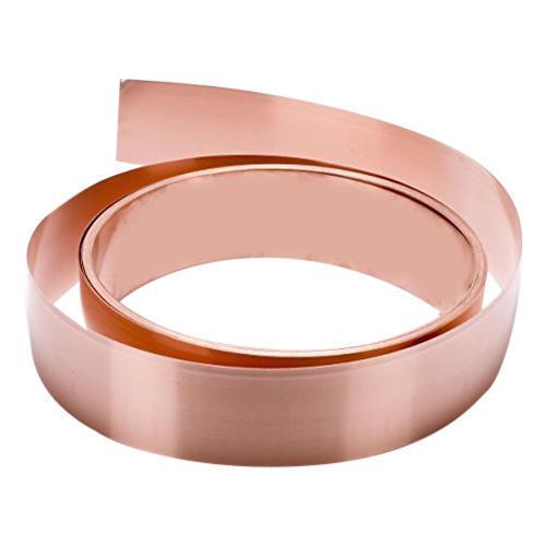 Copper Earthing Strip, for Electronic, Length : 10Ft