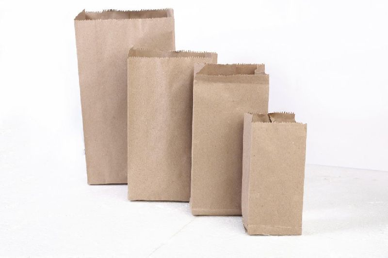 Paper Plain Food Grade Bags, Technics : Machine Made
