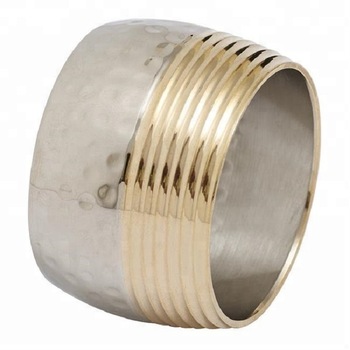 Brassworld India Stainless Steel Silver Napkin Ring Holder, Feature : Eco-Friendly