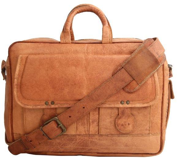 Light Brown Leather Laptop Bag, Feature : Attractive Designs, Good Quality, High Grip, Nice Look, Water Proof