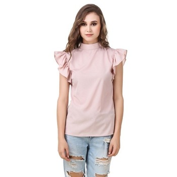 Knitted 100% Cotton Chiffon Ladies Tops, Feature : Anti-Pilling, Anti-Shrink, Anti-Wrinkle, Breathable