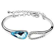 crystal adjustable bracelet
