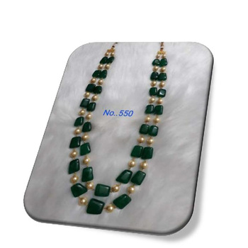 Amit Gems brass charm bead necklace, Style : Romantic