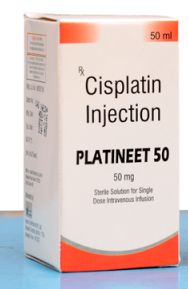 PLATINOL cisplateen 50 Injection