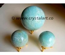 AMAZONITE GEMSTONE SPHERES