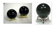 BLACK OBSIDIAN SPHERES