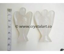 CRYSTAL QUARTZ EXTRA LARGE CARVED ANGEL, Size : 4-8 inch 