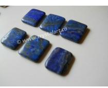 LAPIS LAZULI PALM STONES, Size : 30-35 MM