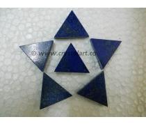 LAPIS LAZULI PYRAMID SHAPE LOOSE STONE