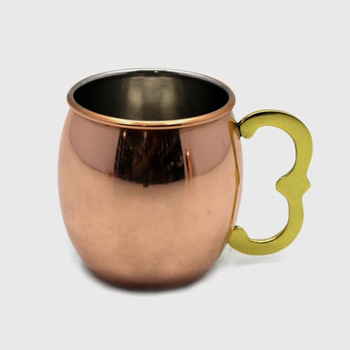 Metal Copper Coffee Mugs, Size : 13 9 10 cm