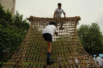 Nylon Climbing Army Net, Dimension : 16x11 Meter
