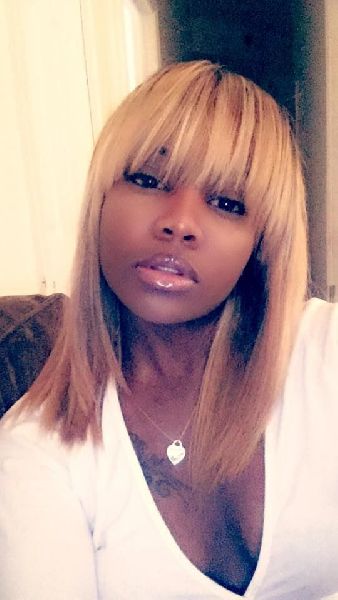 Medium Bang Blonde Hair Wig