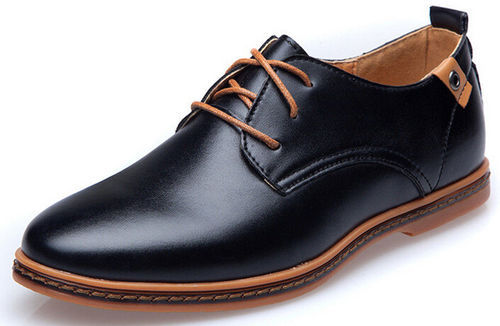 Mens Semi Leather Shoes