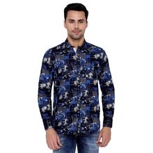 EQUATION Multi-Colored Printed Cotton Shirt, Feature : Anti-Shrink, Breathable