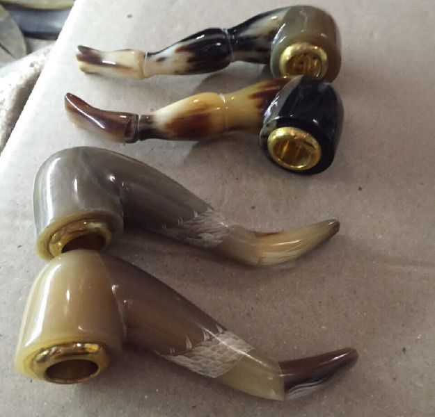 Horn Cigarette Smoking Pipes