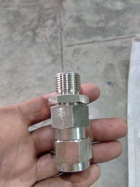 Brass nickel plated cable gland
