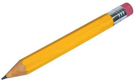 Wooden Pencil, Length : 5inch, 7inch