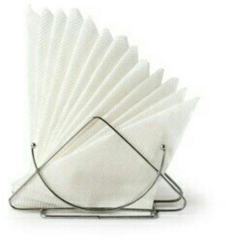 White Paper Napkin, for Hotels, Restaurants, Weddings, Pattern : Plain
