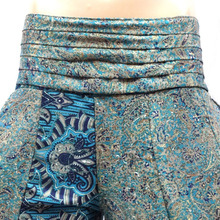 Hippie Boho Silk Harem Pants, Technics : Printed