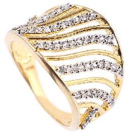 Rhodium plated multi size ring, Color : Picture